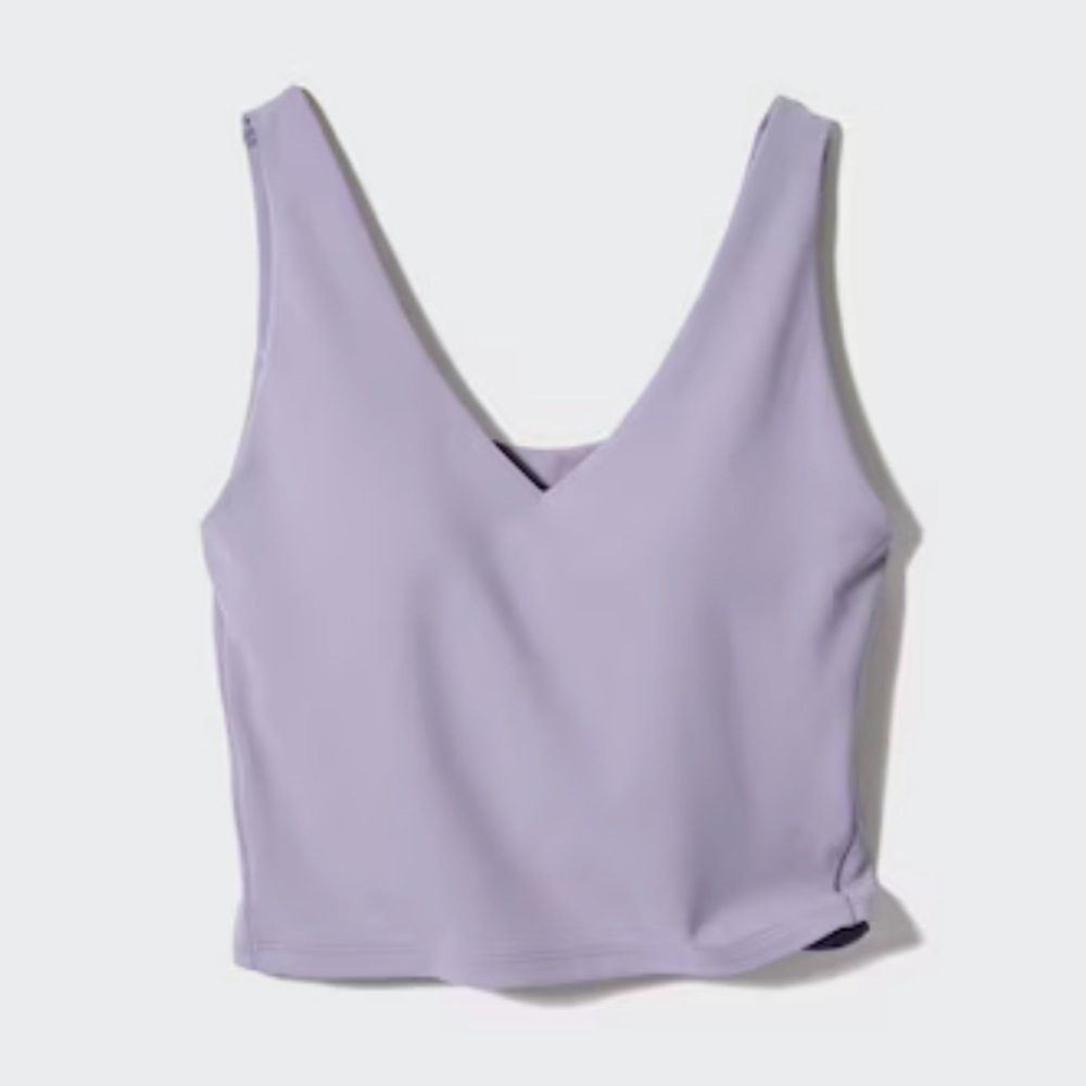 UNIQLO AlRism Active Cropped Bra
Sleeveless Top